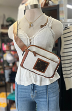 Load image into Gallery viewer, Sling Belt Bag - White