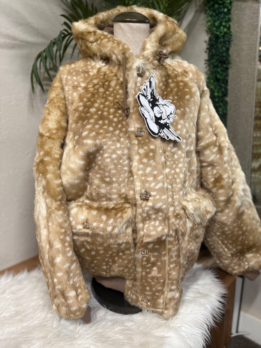 BOYS LIE - Fawn Over Me Faux Fur Jacket