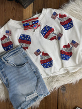 Load image into Gallery viewer, Patriotic Cupcake Tee