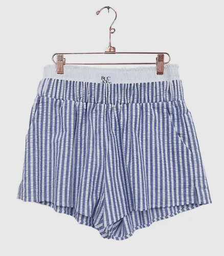 Striped Faux Layered Lounge Shorts