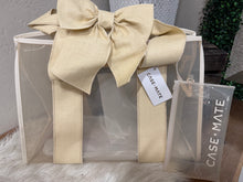 Load image into Gallery viewer, Case Mate - Ecru Raffia Bow Jelly Tote