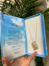 Load image into Gallery viewer, Anything is Possible with Wings Necklace