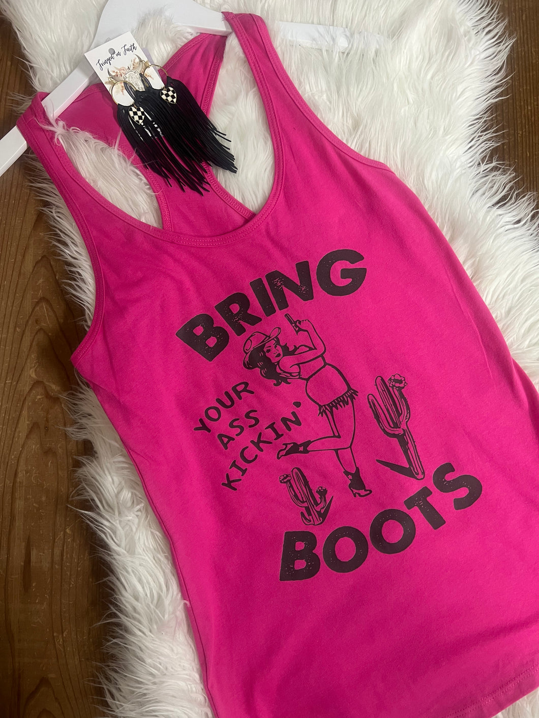 BRING YOUR BOOTS TANK