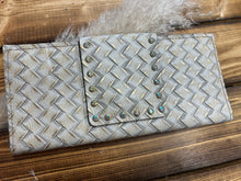 Load image into Gallery viewer, K.I.G. Extra Large Leather Wallet - Weave