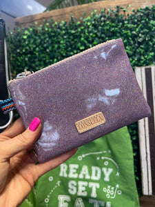 Consuela Lyndz Pouch - (Lilac Glitter)