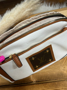 Sling Belt Bag - White