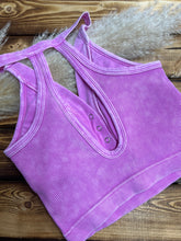 Load image into Gallery viewer, Reba Back Cutout Brami - Bright Mauve