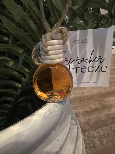 Car Oil Diffuser - Firecracker Freeze