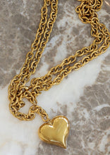 Load image into Gallery viewer, Chan Sutton XL Heart Necklace - Gold