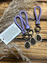 Load image into Gallery viewer, Lilac Keyring With Dangle