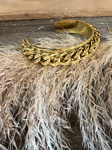 Tova Gold Cuff Bracelet