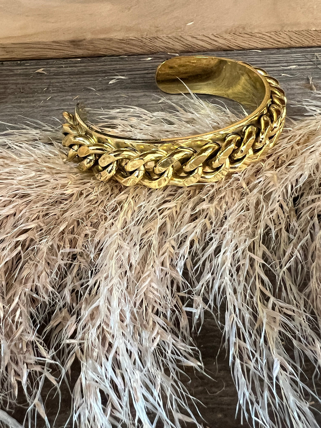 Tova Gold Cuff Bracelet