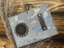 Load image into Gallery viewer, Keep it Gypsy Becca Card Holder - Cream W/Hologram Acid