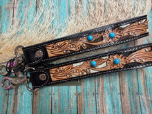 Load image into Gallery viewer, River Glen Tooled Key Fob
