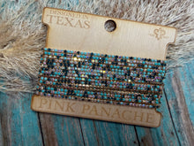 Load image into Gallery viewer, Pink Panache Tiny Rhinestone Bracelet Set - Mint/AB