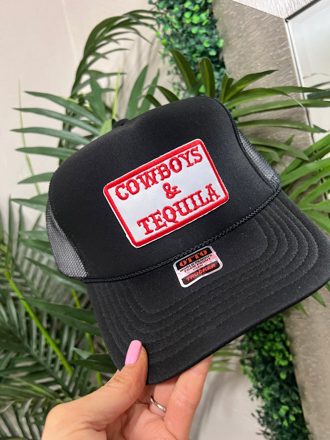 Cowboy's & Tequila Trucker Hat