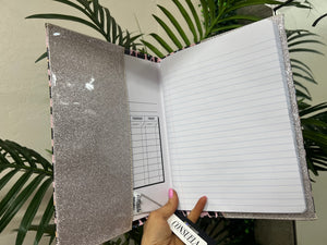 Consuela Refillable Notebook - Ruth (Pink Leopard)