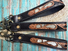 Load image into Gallery viewer, Wildvine Pony Tooled Key Fob