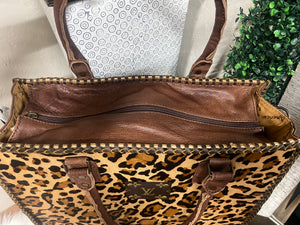 LEOPARD HANDBAG - CROSSBODY BAG