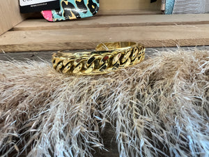 Tova Gold Cuff Bracelet