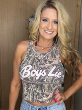Load image into Gallery viewer, Boy's Lie Starlight BeeGee Crop Tank
