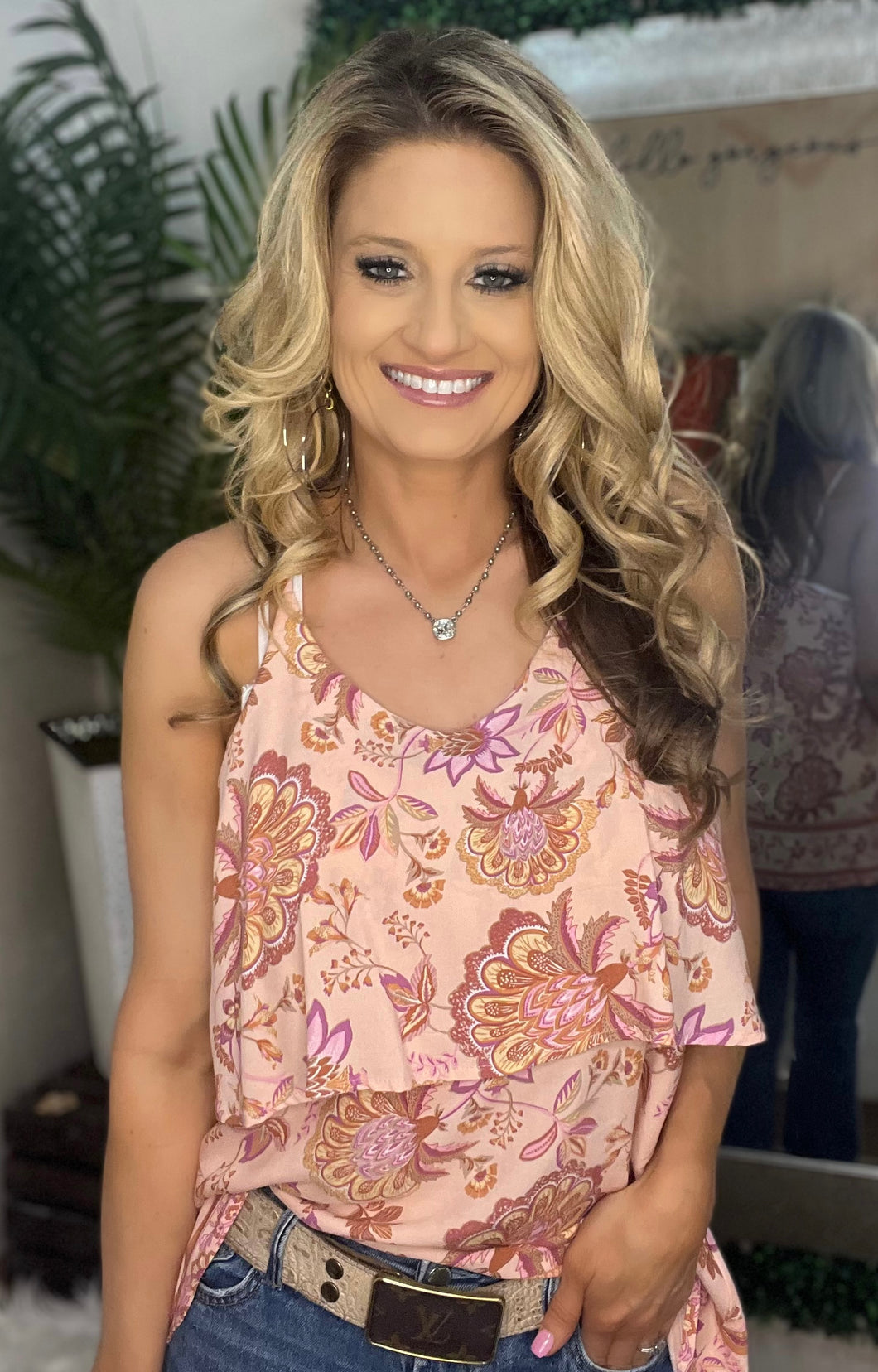 Boho Western Cami