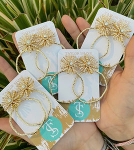 Taylor Shaye - Opal Sunburst Earrings