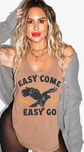 Load image into Gallery viewer, Easy Come, Easy Go Side Slit Tank