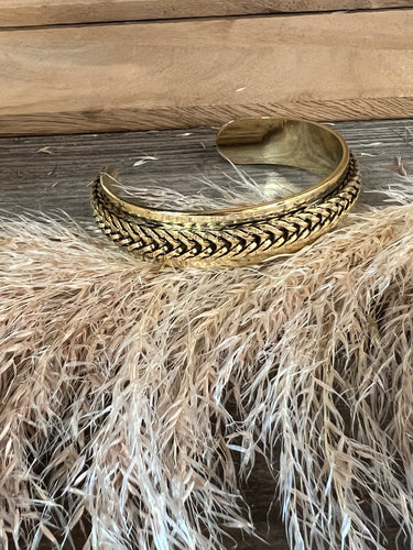 Tova Gold Cuff Bracelet - Gold