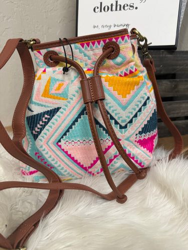 Pastel Desert Sunrise Bucket Bag