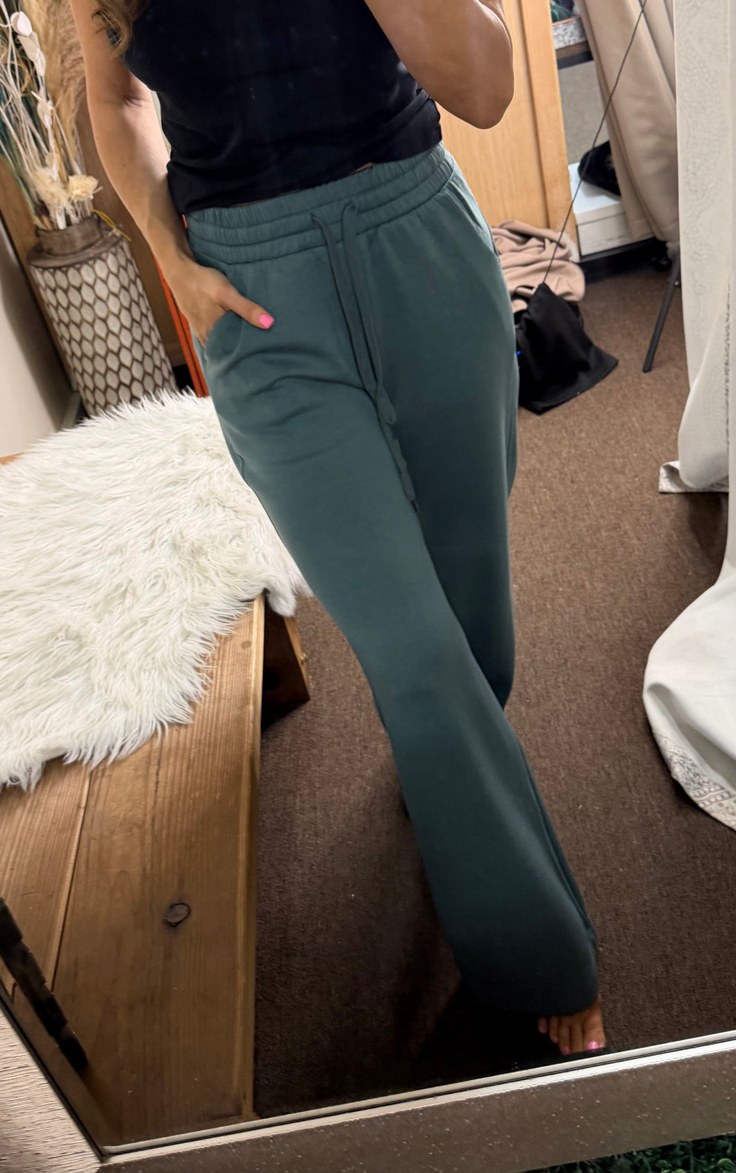 SCUBA SWEATPANTS - JADE