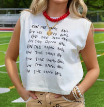 Load image into Gallery viewer, Run The Dang Ball Boxy Fit Tank
