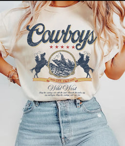 Wild West Cowboys Tee