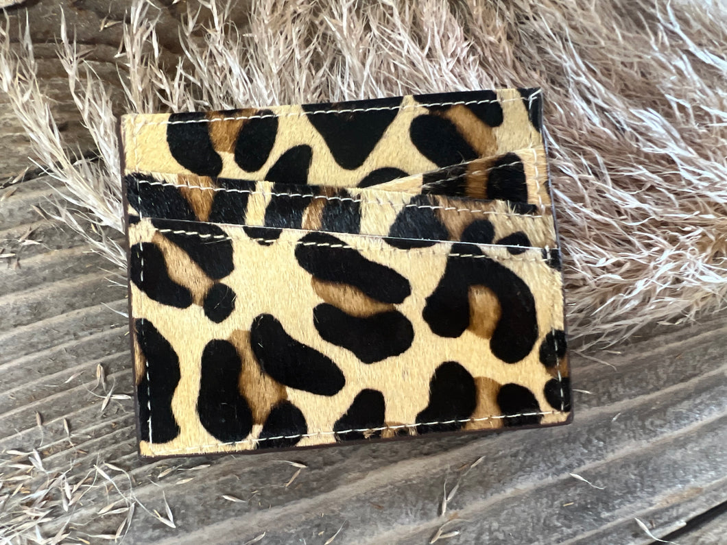Leopard Card Holder