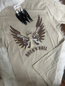 DOUBLE BLAZIN' ROCK N' ROLL TEE