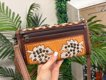 Load image into Gallery viewer, AD CROSSBODY STUDDED WALLET COMBO