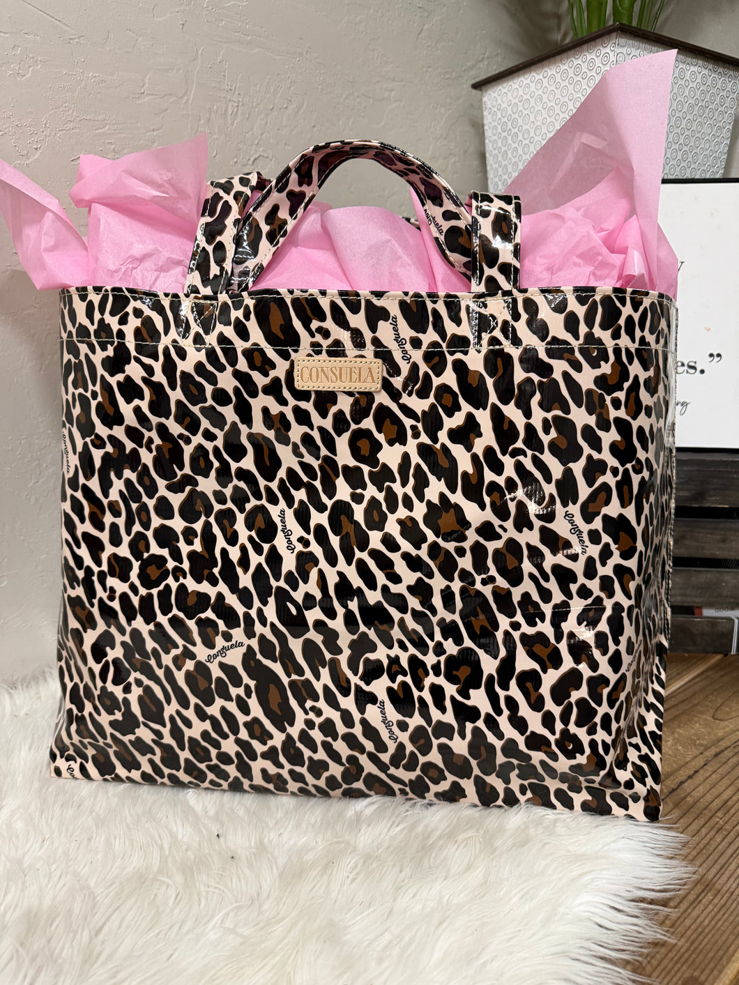 Consuela Mona Leopard Jumbo Grab & Go Basic