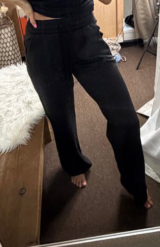 SCUBA SWEATPANTS - BLACK