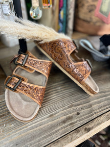 Samantha Tooled Sandals