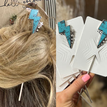 Load image into Gallery viewer, Lightening Bolt Hair Pin