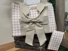 Load image into Gallery viewer, Case Mate Tote - Sandy Gingham