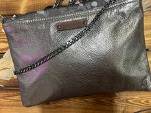 Load image into Gallery viewer, Maxine HOH Crossbody With Chain Strap - Charcoal with silver acid