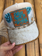 Load image into Gallery viewer, Miss Never Do No Wrong Embellished Hat