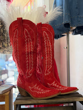 Load image into Gallery viewer, Gloria Red Boots
