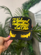 Load image into Gallery viewer, WEEKEND TAILGATING CLUB HAT - BLACK