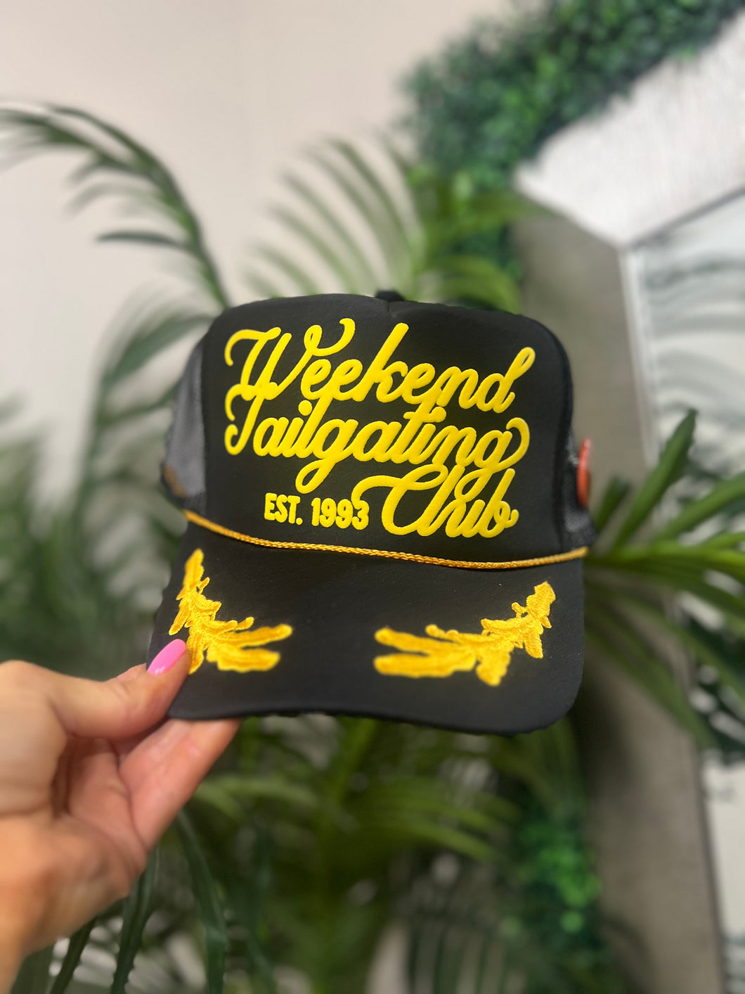 WEEKEND TAILGATING CLUB HAT - BLACK