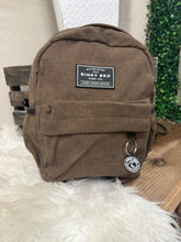 Load image into Gallery viewer, Binky Bro Kids Backpack - Mocha Corduroy