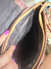 Load image into Gallery viewer, Aces Tooled Fringe Crossbody