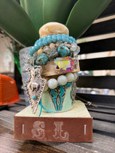 Load image into Gallery viewer, Turquoise Skies Bracelet Stack