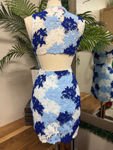 Load image into Gallery viewer, FLORAL CROCHET DRESS